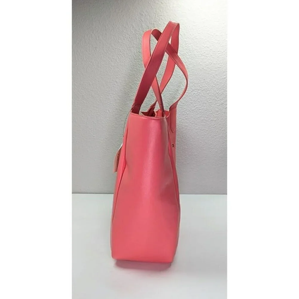 On 34th Azriell Extra-Large Tote Peony Coral, Created for Macy's (MSRP $130)